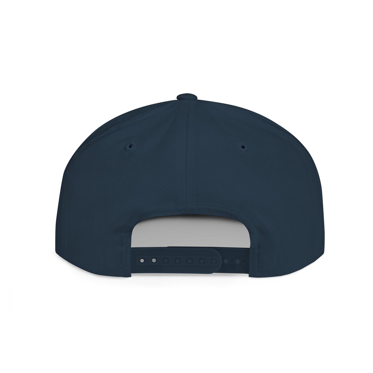 Choose Yourself Flat Bill Snapback Hat - (Green underbrim)