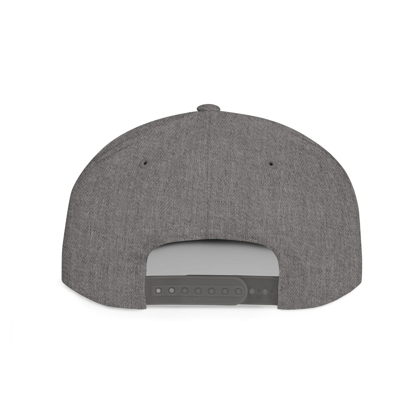 Choose Yourself Flat Bill Snapback Hat - (Green underbrim)