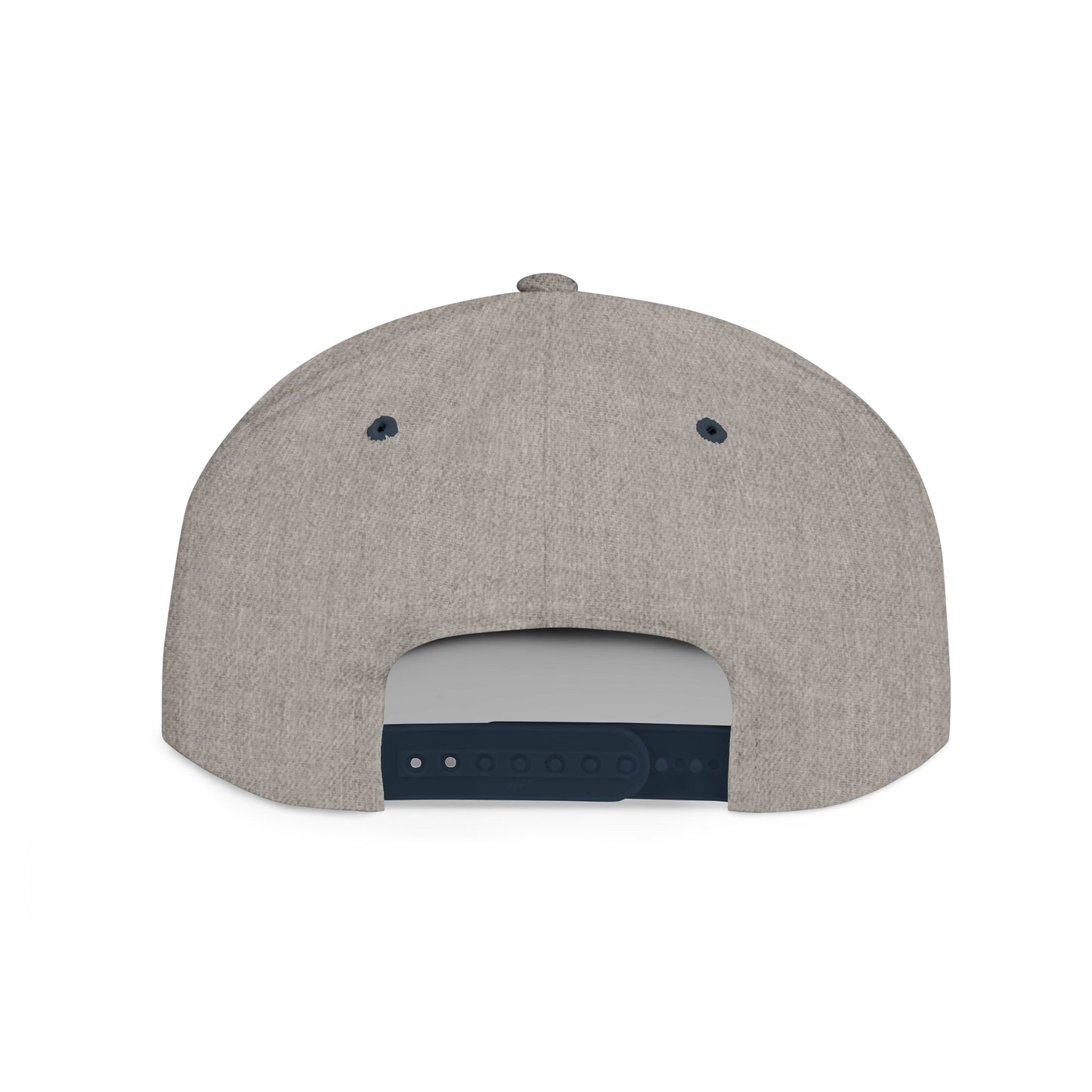 Choose Yourself Flat Bill Snapback Hat - (Green underbrim)