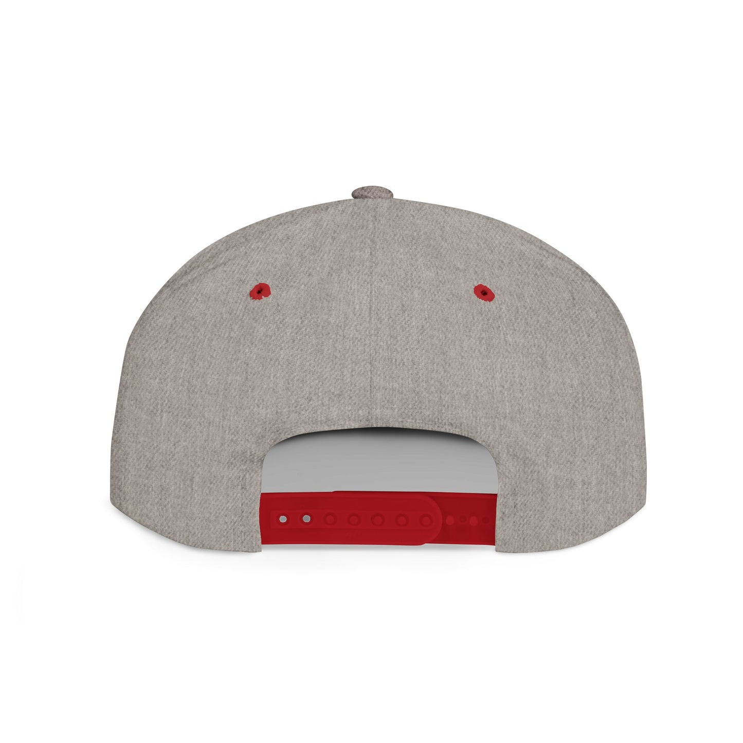 Choose Yourself Flat Bill Snapback Hat - (Green underbrim)