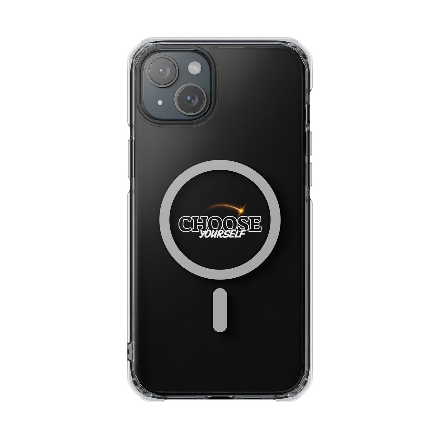 Magnetic Clear Impact Case - "Choose Yourself" Smartphone Cover
