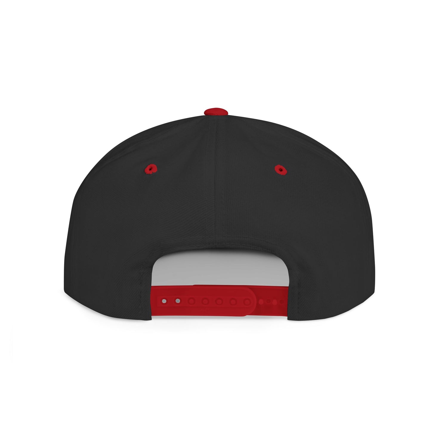Choose Yourself Flat Bill Snapback Hat - (Green underbrim)