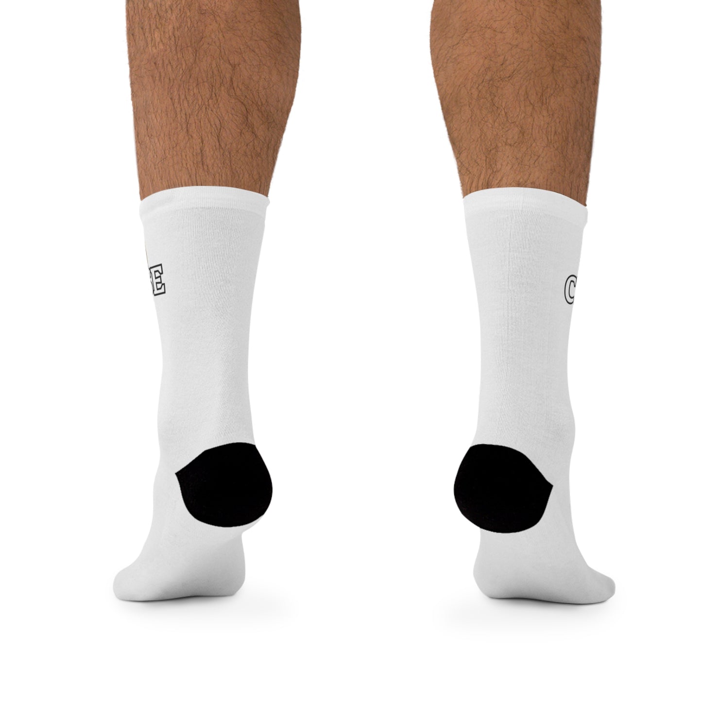 Inspirational Recycled Poly Socks – "Over It & After It" Design