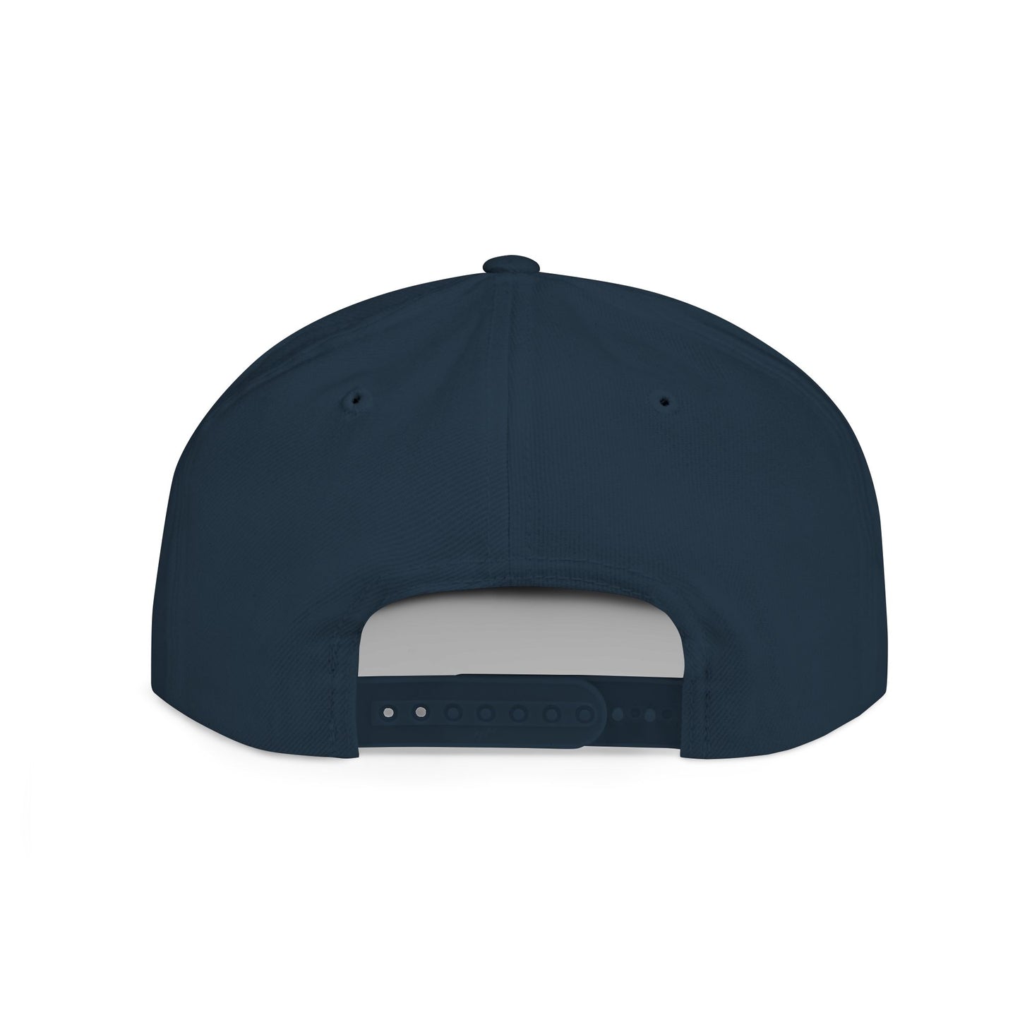 Choose Yourself Flat Bill Snapback Hat - (Green underbrim)