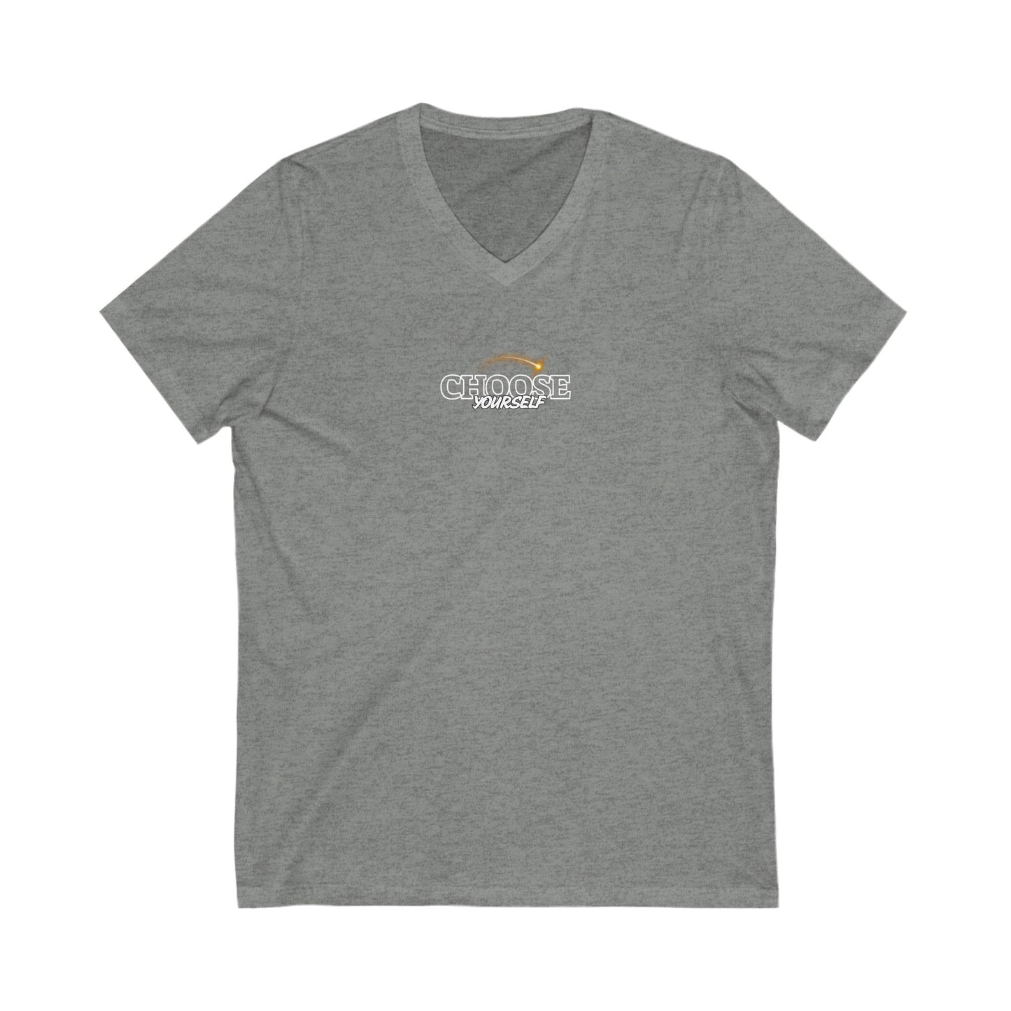 Unisex CY V-Neck Tee - Perfect for Every Day Wear