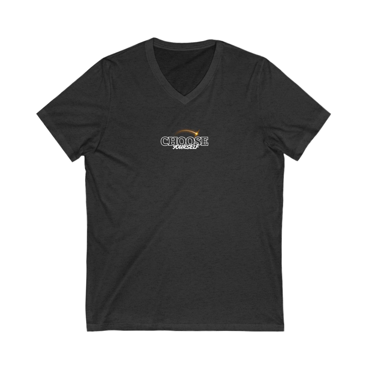Unisex CY V-Neck Tee - Perfect for Every Day Wear
