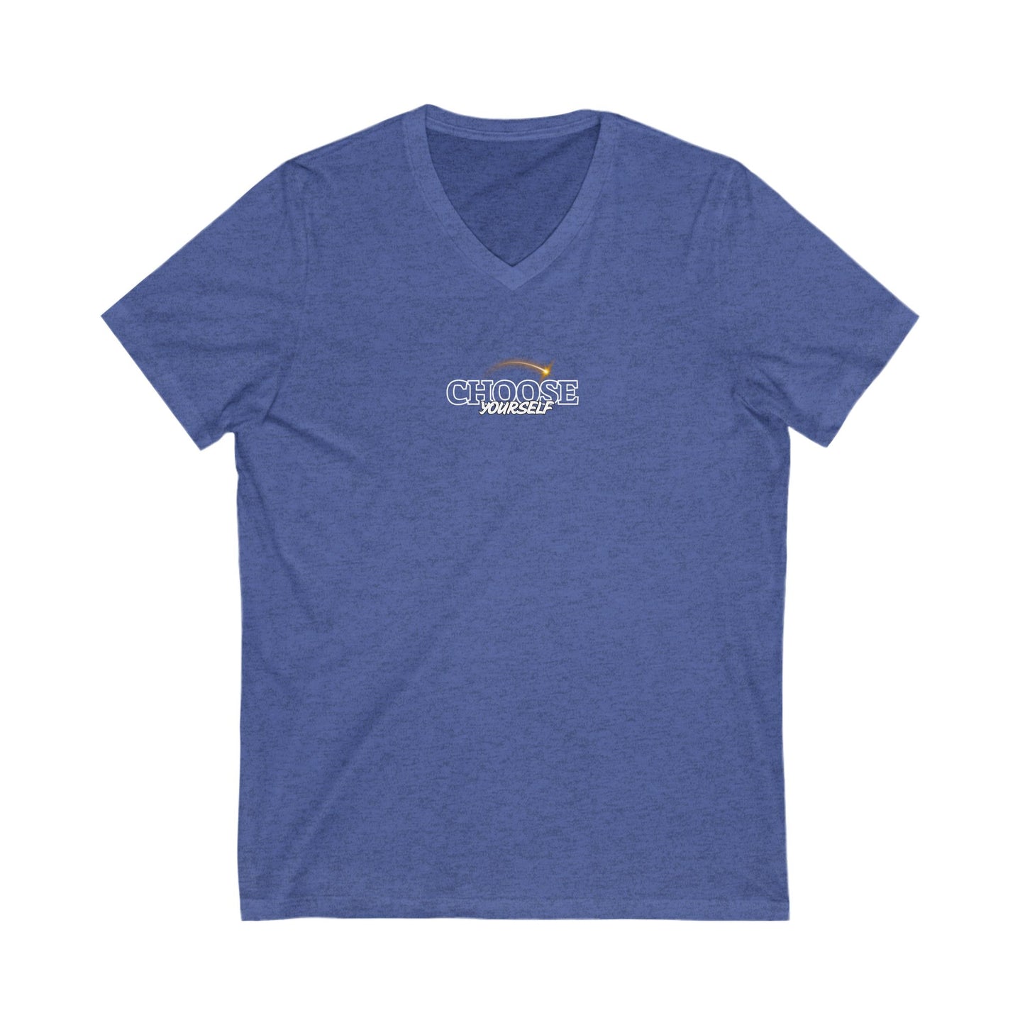 Unisex CY V-Neck Tee - Perfect for Every Day Wear