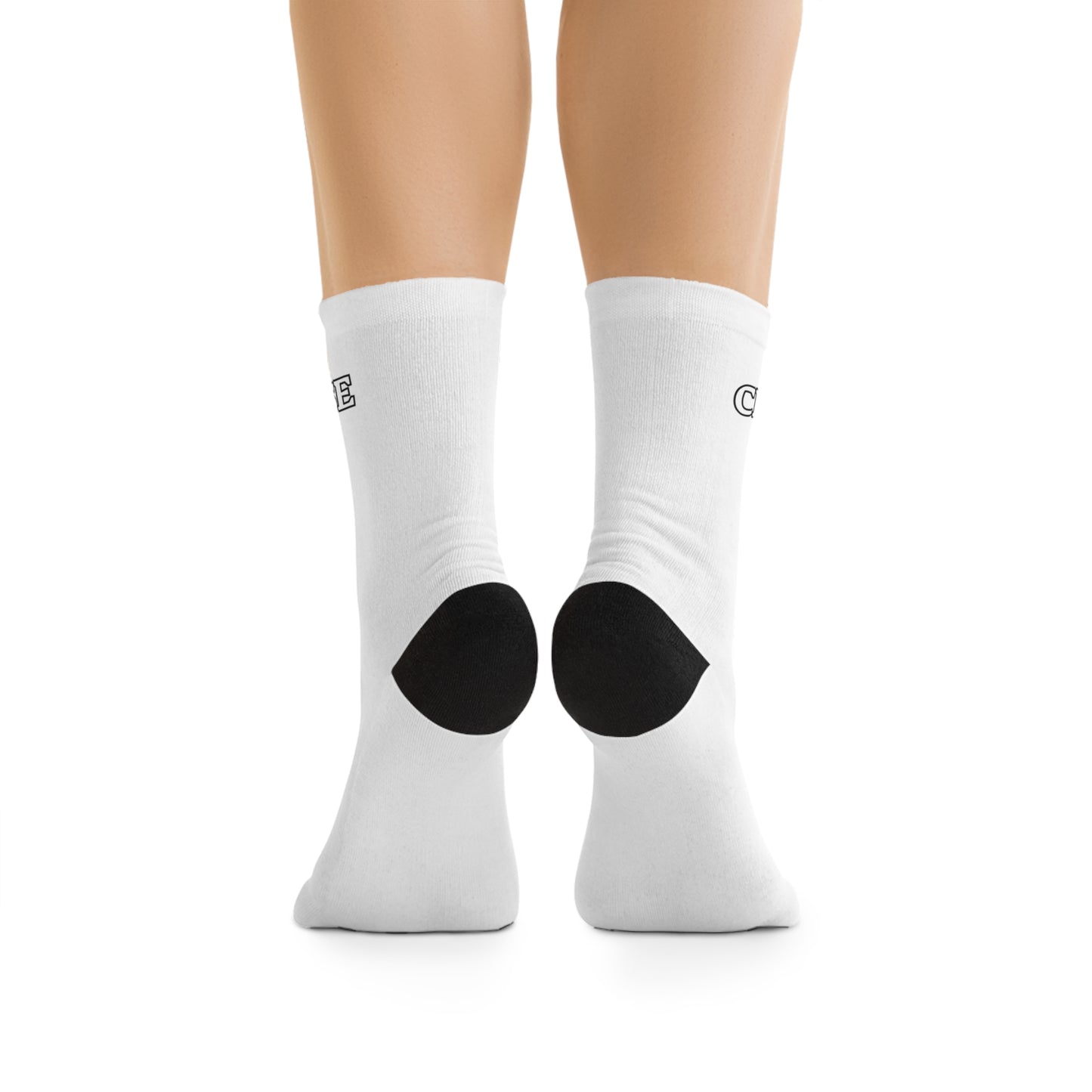 Inspirational Recycled Poly Socks – "Over It & After It" Design