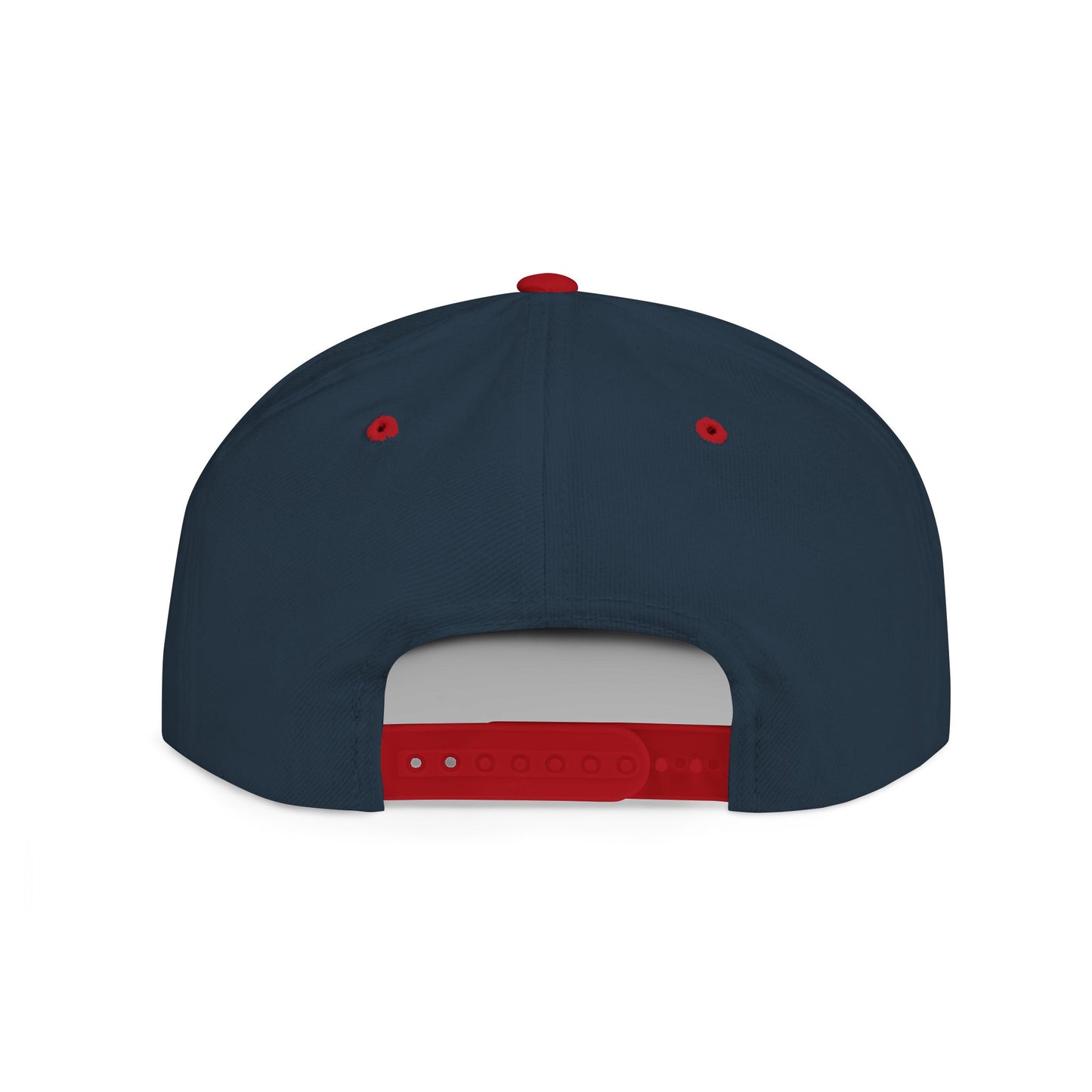 Choose Yourself Flat Bill Snapback Hat - (Green underbrim)