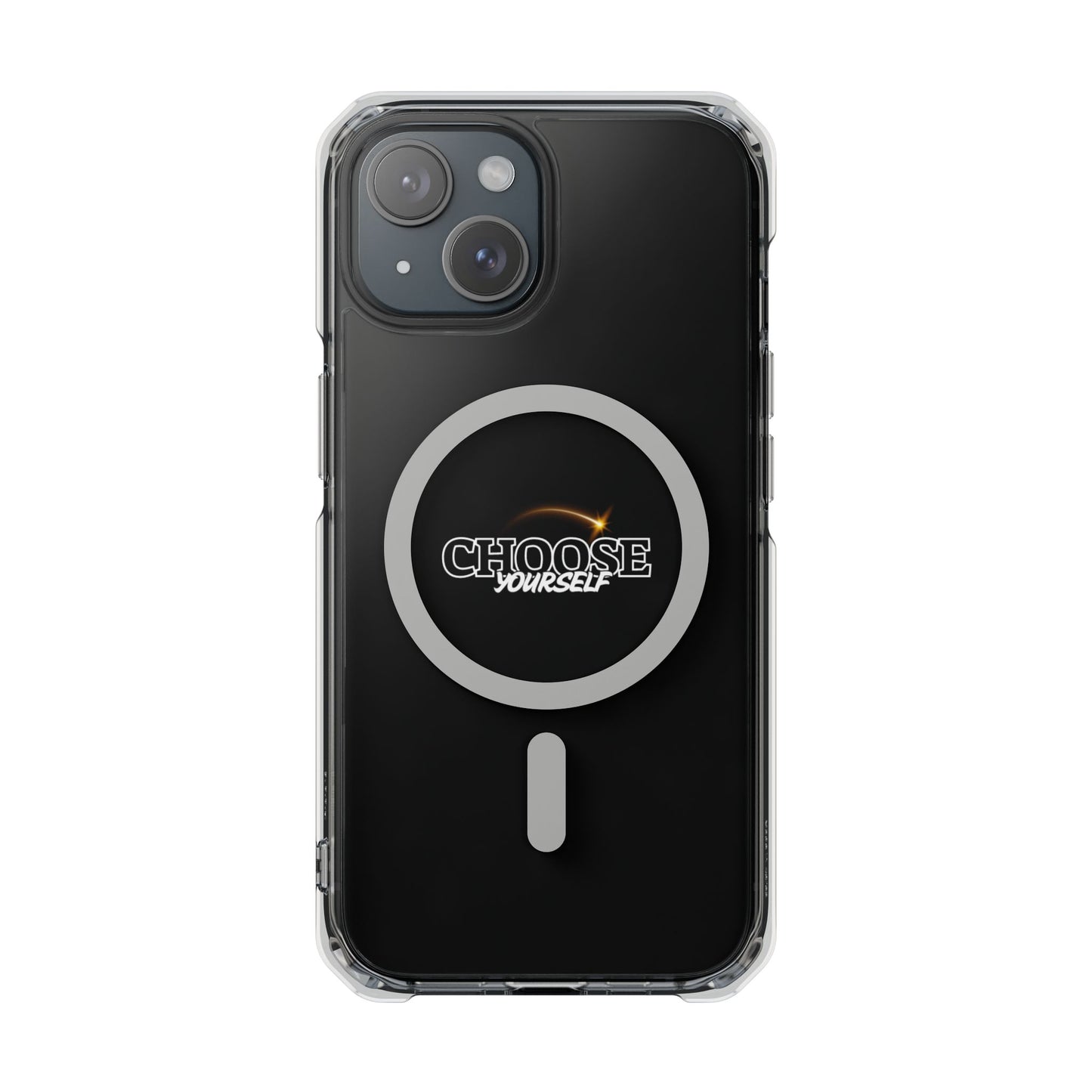 Magnetic Clear Impact Case - "Choose Yourself" Smartphone Cover