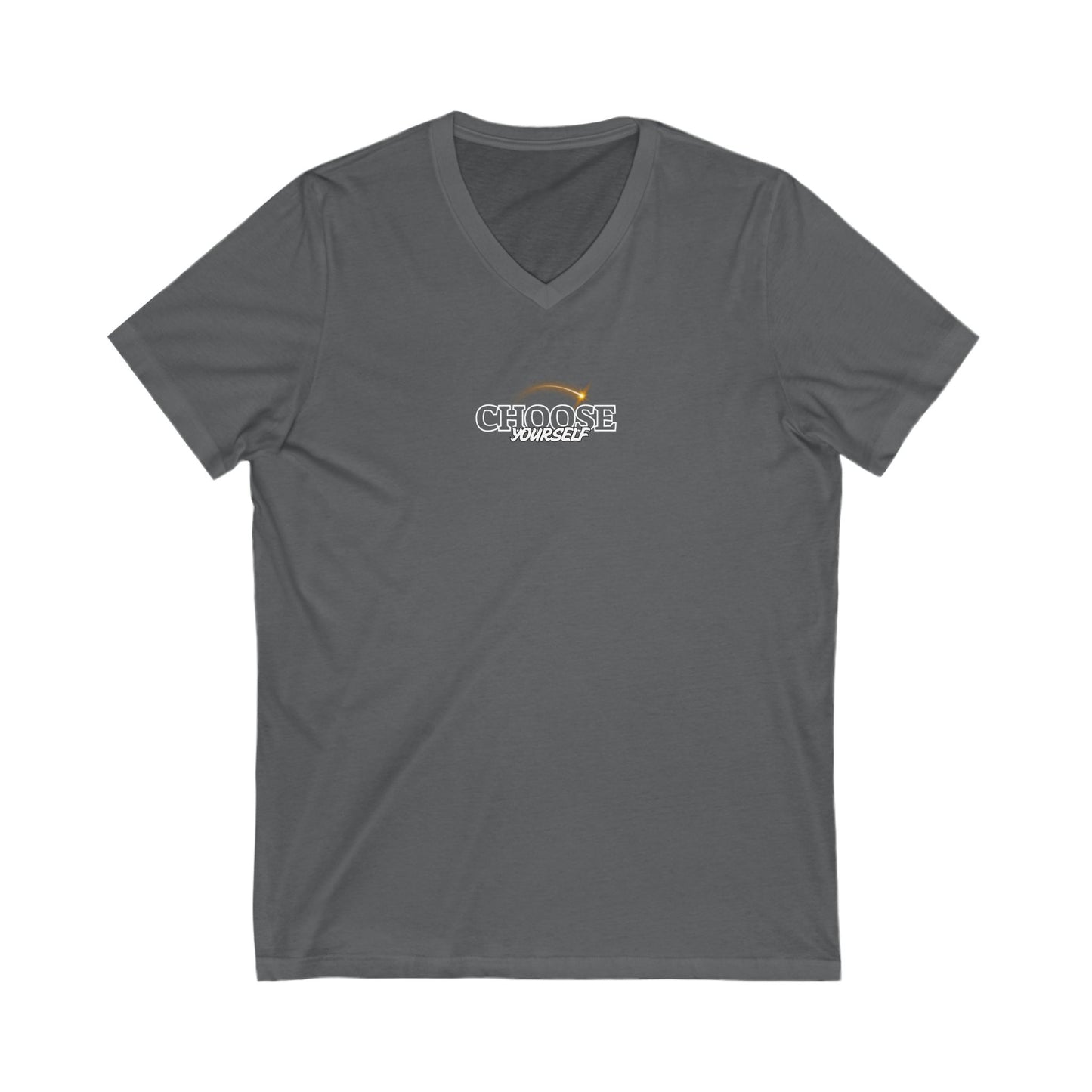 Unisex CY V-Neck Tee - Perfect for Every Day Wear