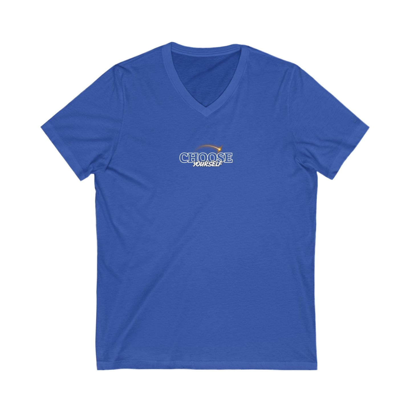 Unisex CY V-Neck Tee - Perfect for Every Day Wear